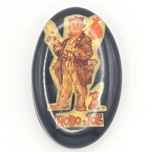 Vintage 60s Hobo Joe Coffee Shop Bolo Slide Clasp Collectible Employee Uniform